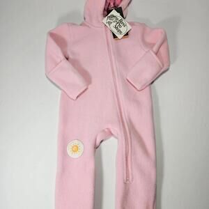 Bass Pro Shops Insulated Fleece Coveralls for Babies Baby 3 Months Pink Camo